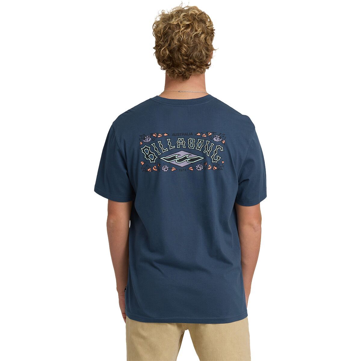 Image of Billabong Heritage Arch Premium Shirt - Men's Dark Denim, XL