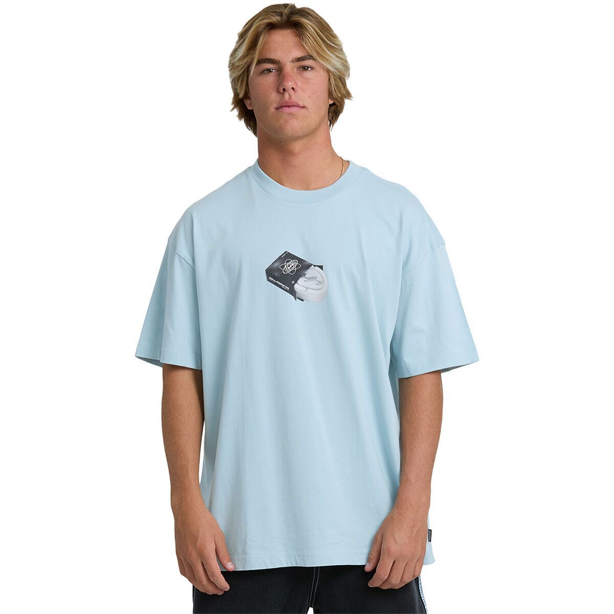 Image of Billabong Spec Wax OG T-Shirt - Men's Sterling Blue, M