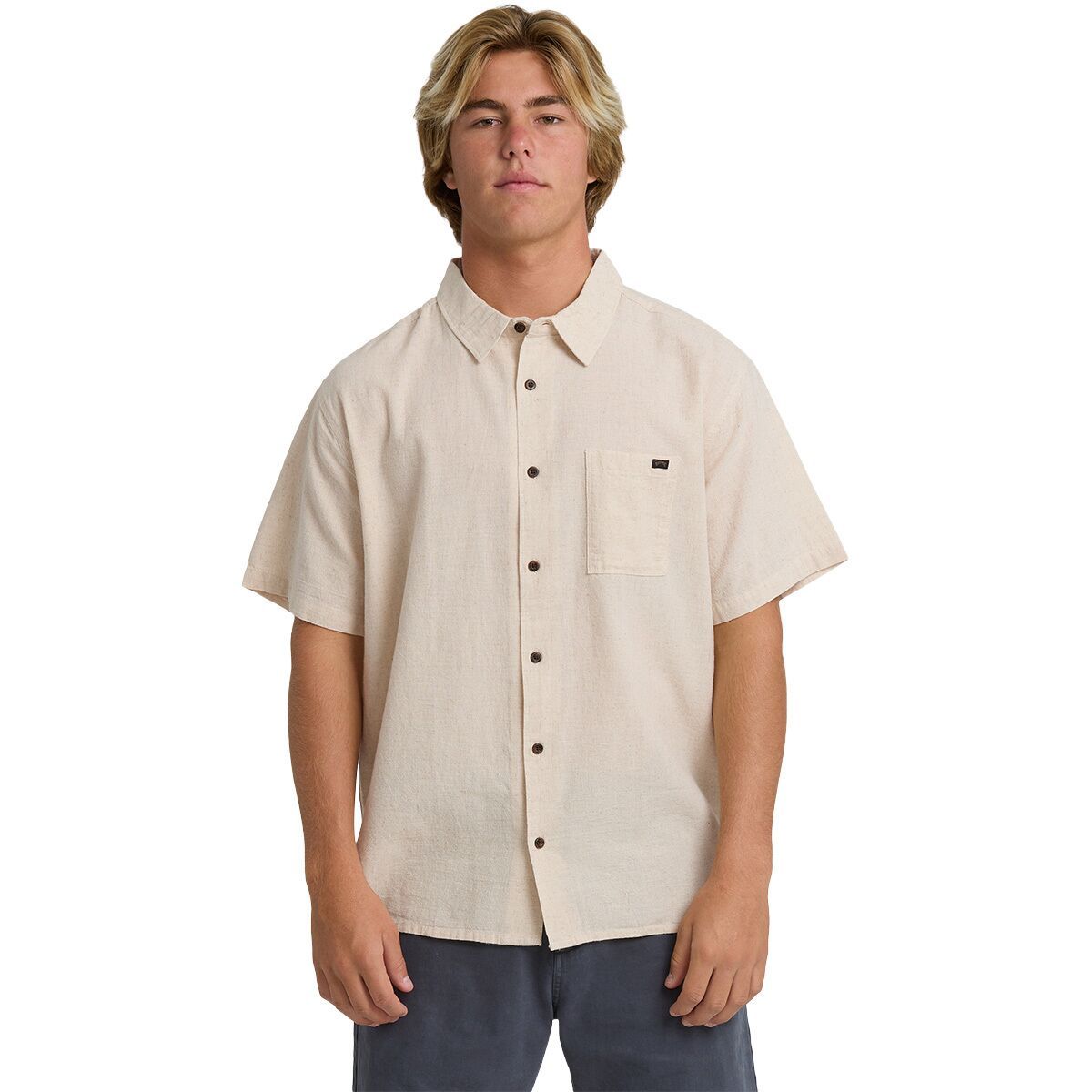 Image of Billabong Victoria Shirt - Men's Off White, XXL