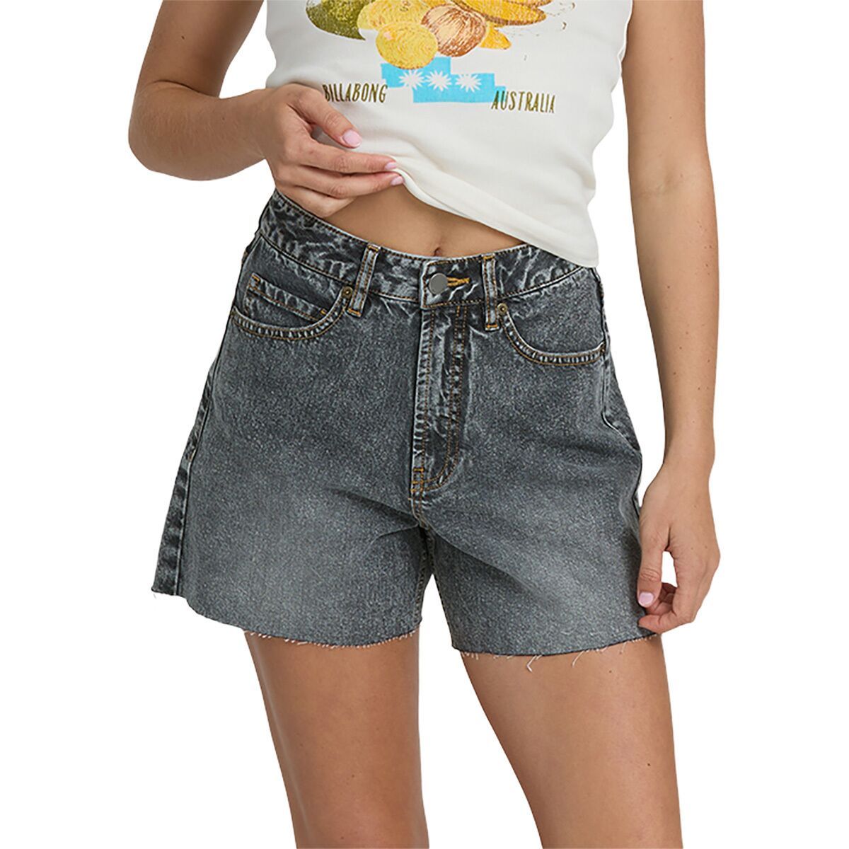 Image of Billabong Riley Denim Short - Women's Black Water, 25