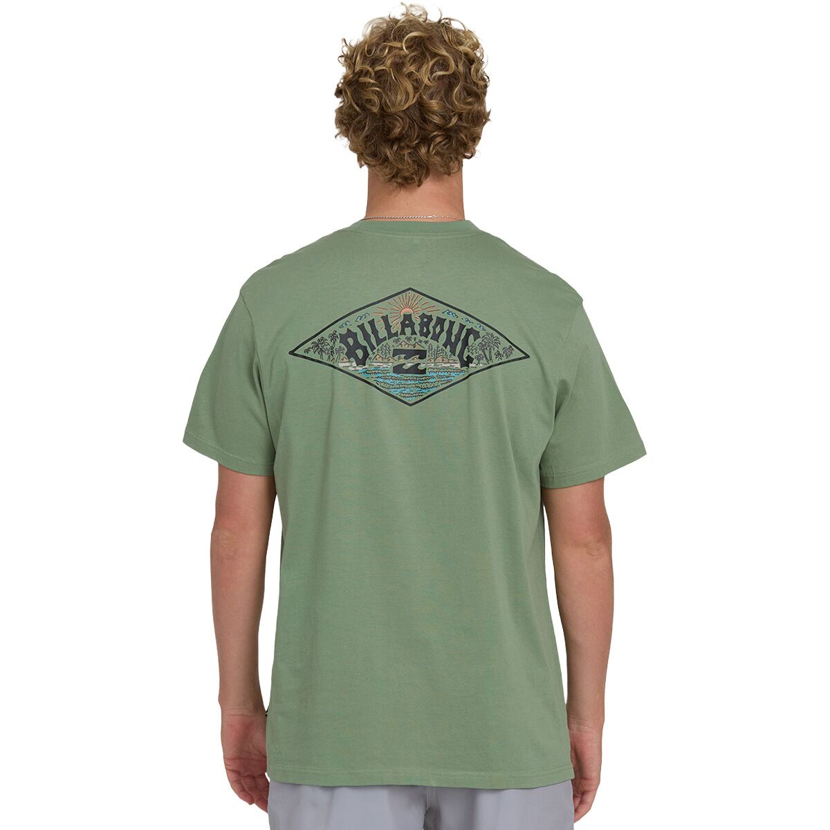 Image of Billabong Adiv Arch Premium T-Shirt - Men's Hedge Green, M