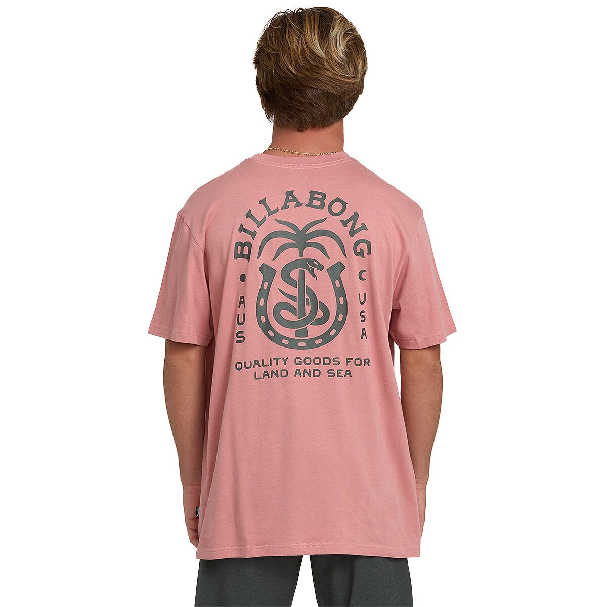 Billabong Billabong Forge Premium T-Shirt - Men's Ash Rose, L
