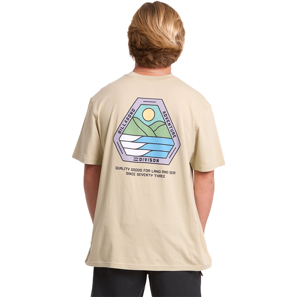 Image of Billabong Rockies Premium T-Shirt - Men's Sand Khaki, L
