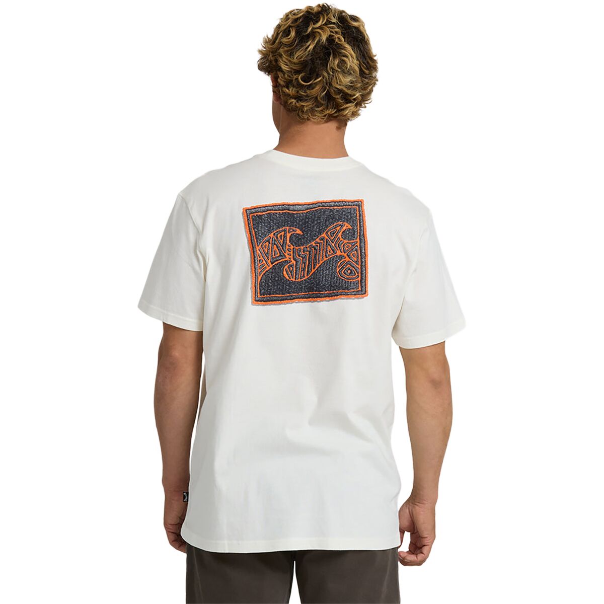 Image of Billabong Crayon Wave Premium Short-Sleeve T-Shirt - Men's Off White, S