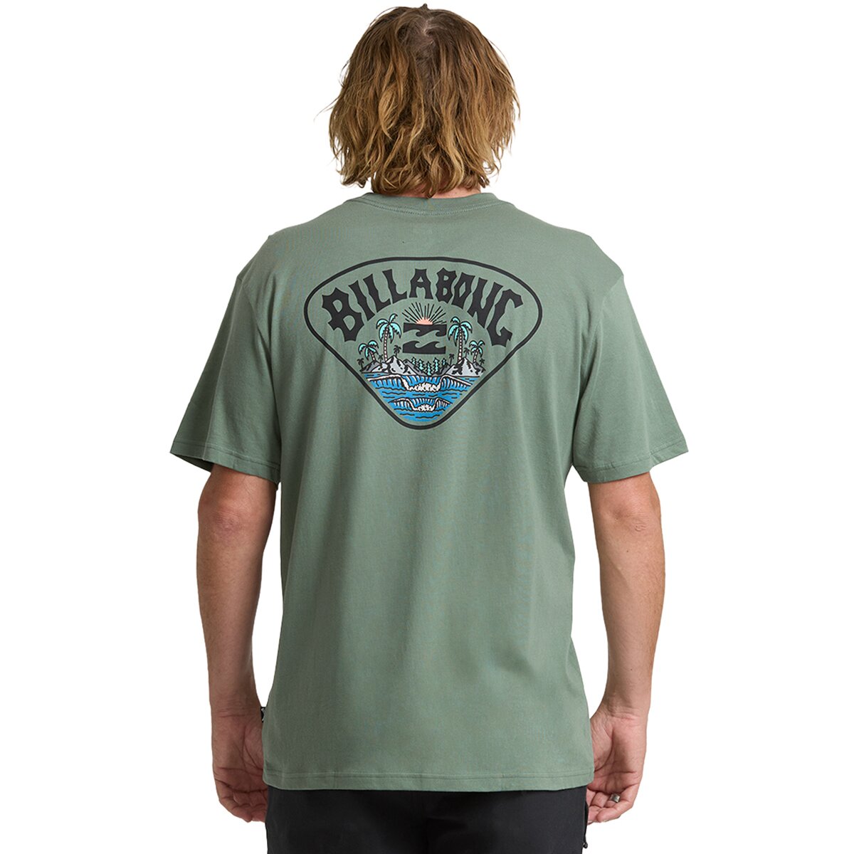 Image of Billabong Scenic Arch Adiv Premium Shirt - Men's Laurel Wreath, S