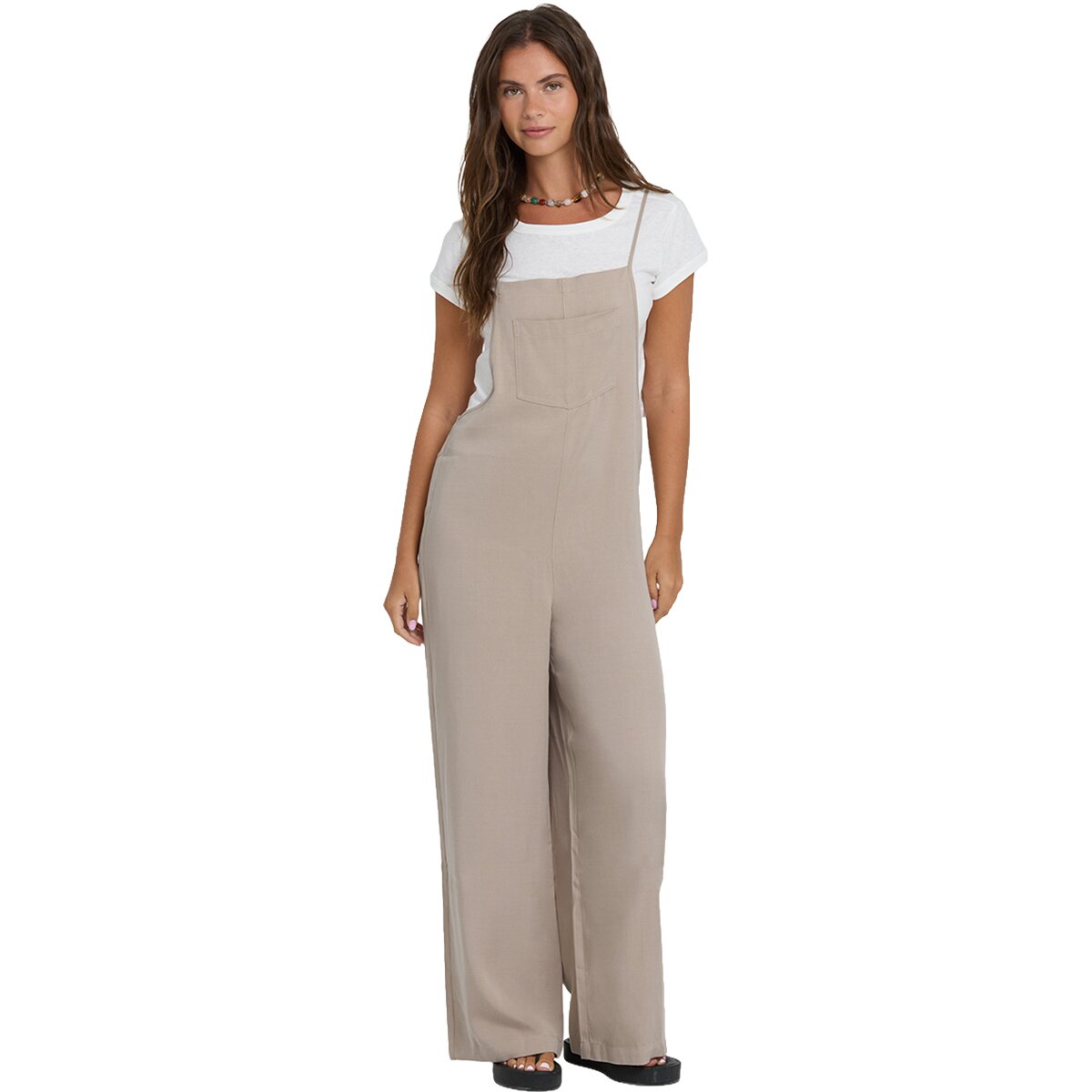 Image of Billabong Best Ever Jumpsuit - Women's Cobblestone, XL