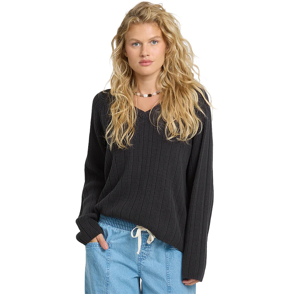 Image of Billabong Dallas Sweater - Women's Black Sands, L