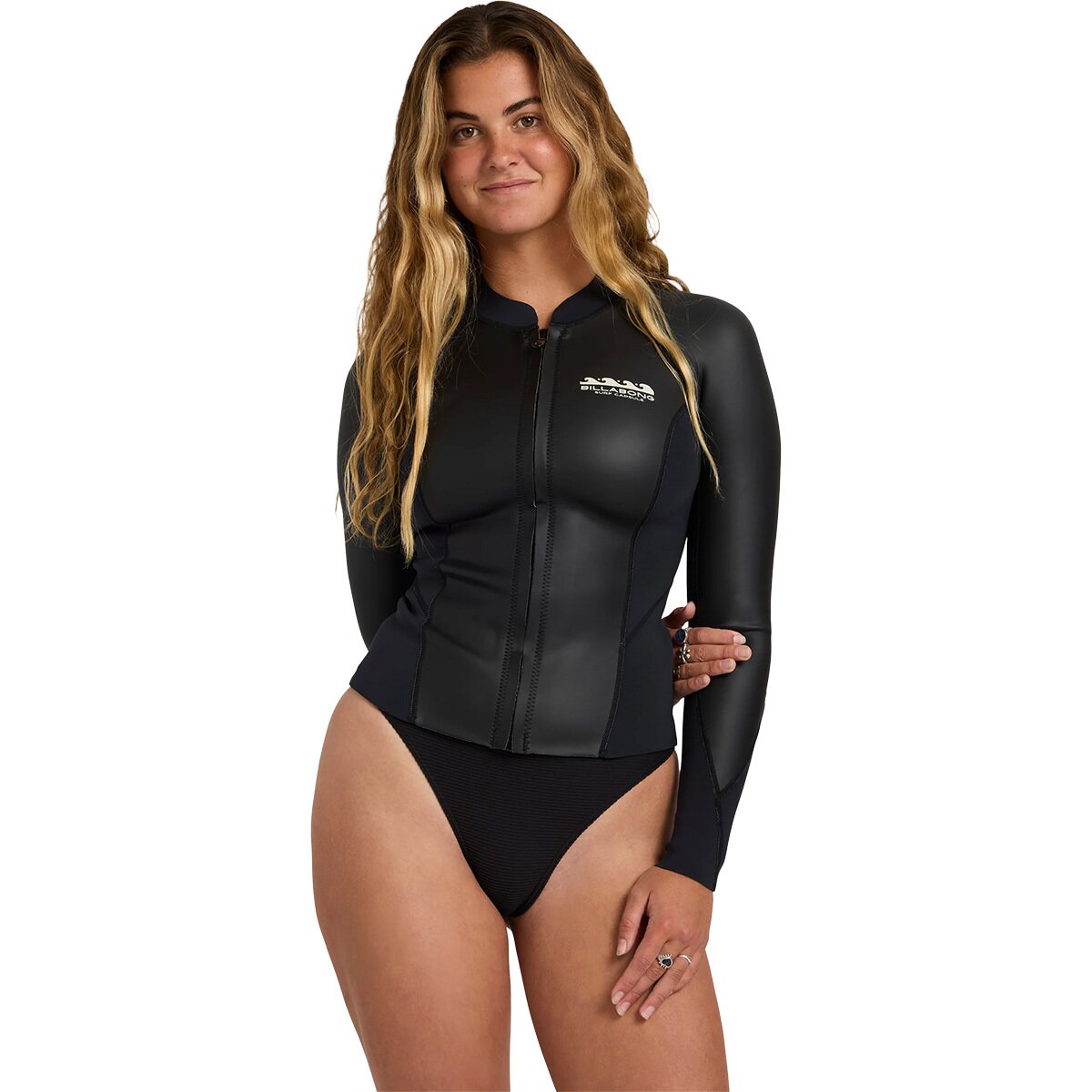 Image of Billabong Peeky 1mm Jacket - Women's Black Pebble, M