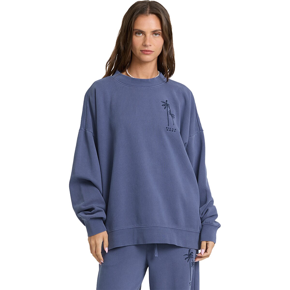 Billabong Billabong Tides Saltwashed Crew Fleece Pullover - Women's Classic Navy, XL - $65.95 at Backcountry.com