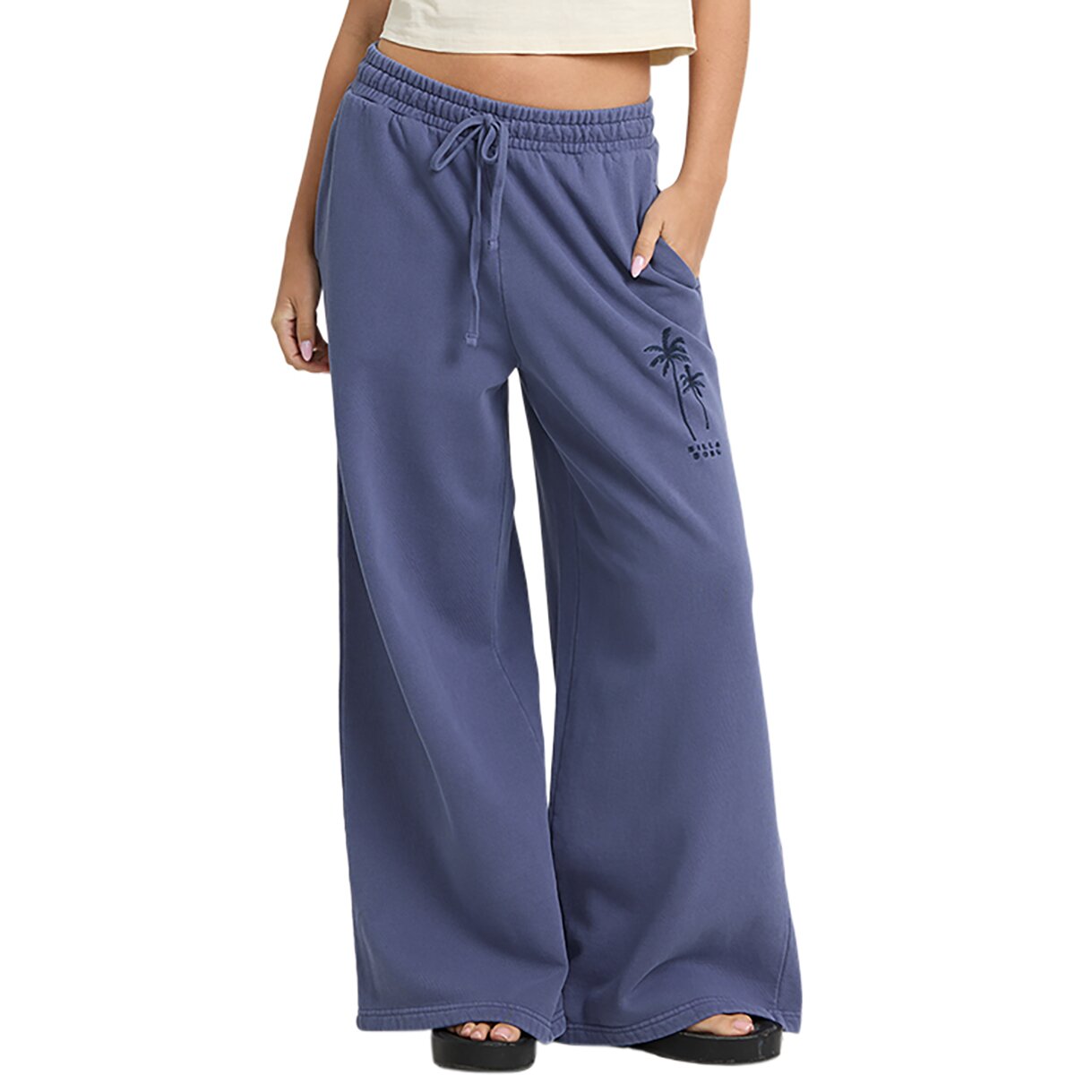 Billabong Tides Saltwashed Fleece Pant - Women's Classic Navy, L