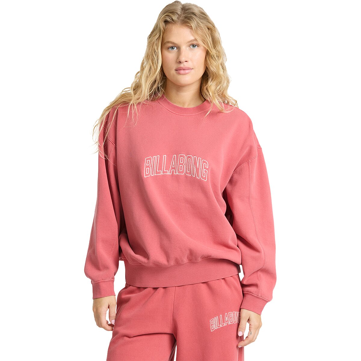 Billabong Billabong Vibes Kendal Crew Fleece Pullover - Women's Mineral Red, XL - $65.95 at Backcountry.com
