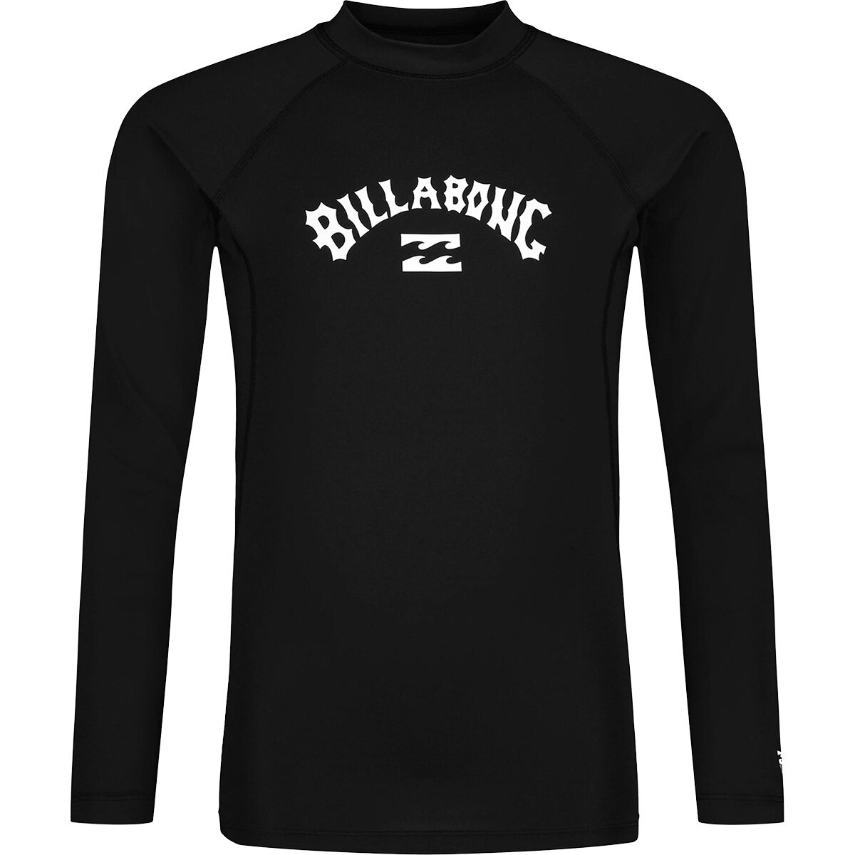 Image of Billabong Arch Performance Fit Long-Sleeve Rashguard Top - Boys' Black, XL(18/20)