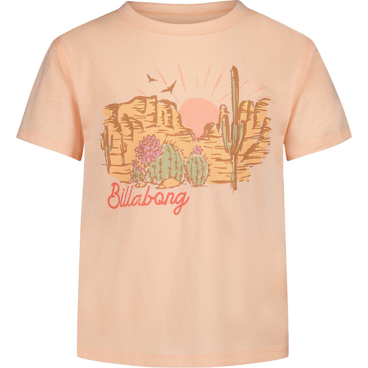 Image of Billabong Desertscape T-Shirt - Girls' Soft Peach, XS