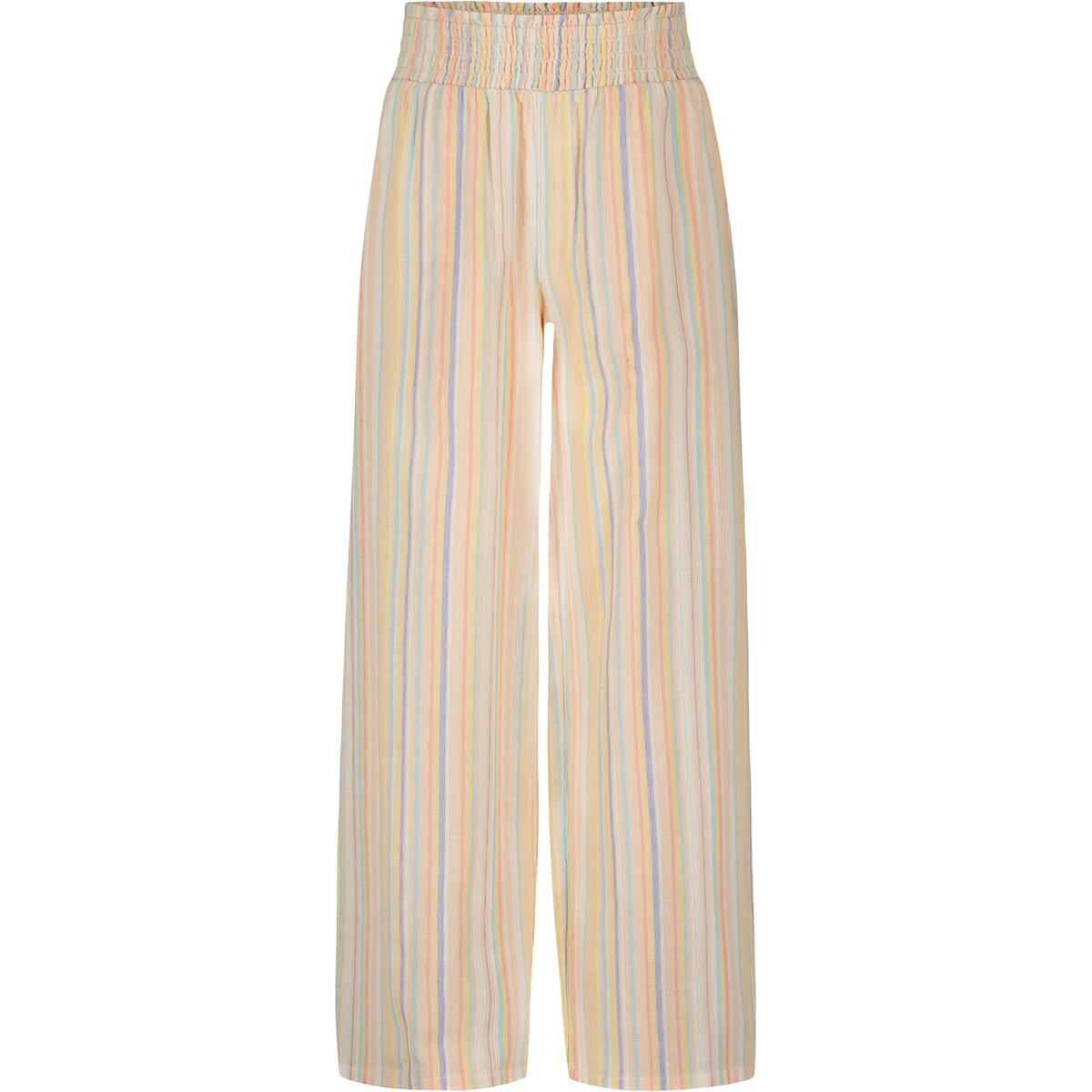 Image of Billabong New Waves Wide Leg Pant - Girls' Soft Peach, XXS
