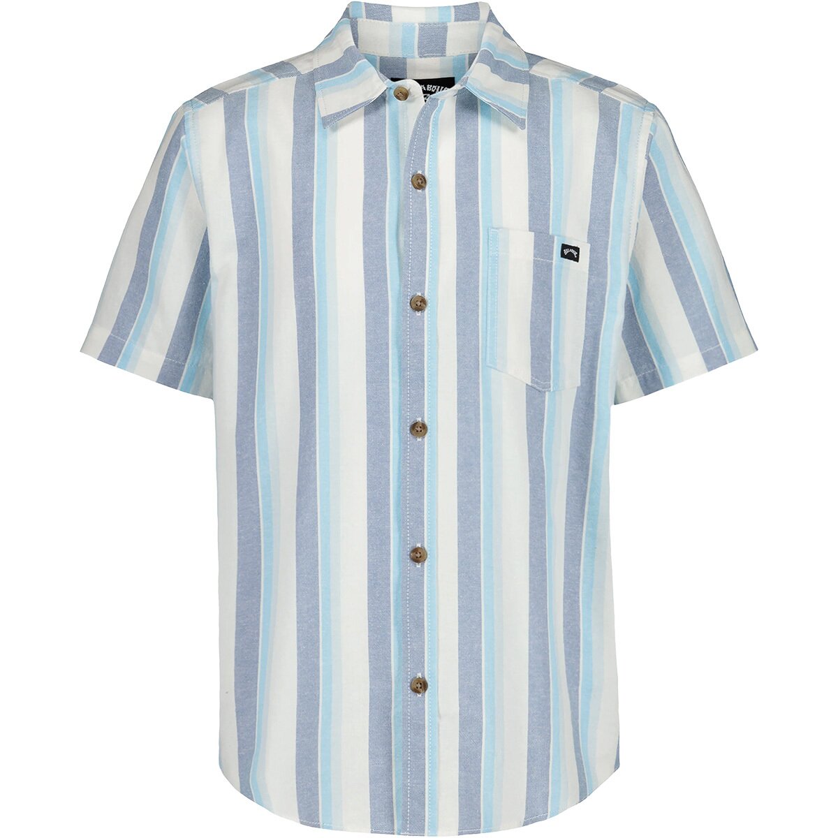 Image of Billabong Sundays Short-Sleeve Shirt - Boys' Off White, S(8)