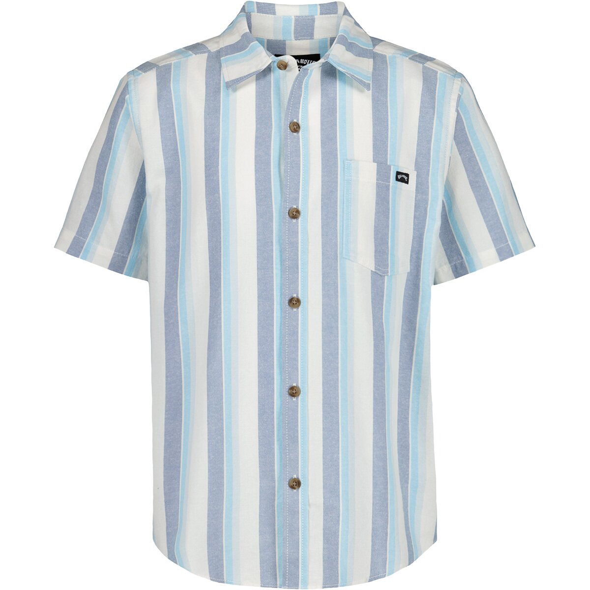 Image of Billabong Sundays Short-Sleeve Shirt - Little Boys' Off White, 3T