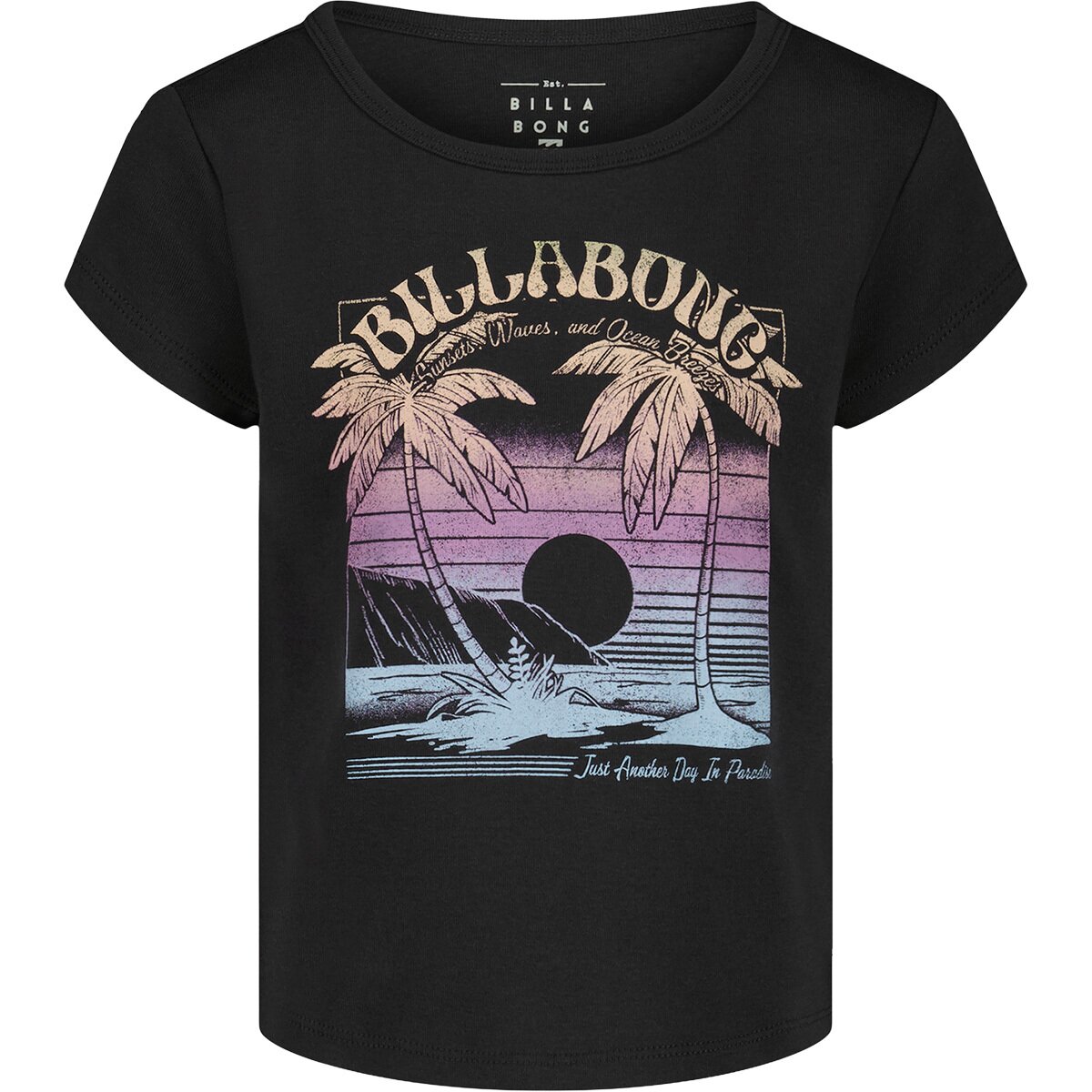 Image of Billabong Sunset Dreams T-Shirt - Girls' Black Sands, S