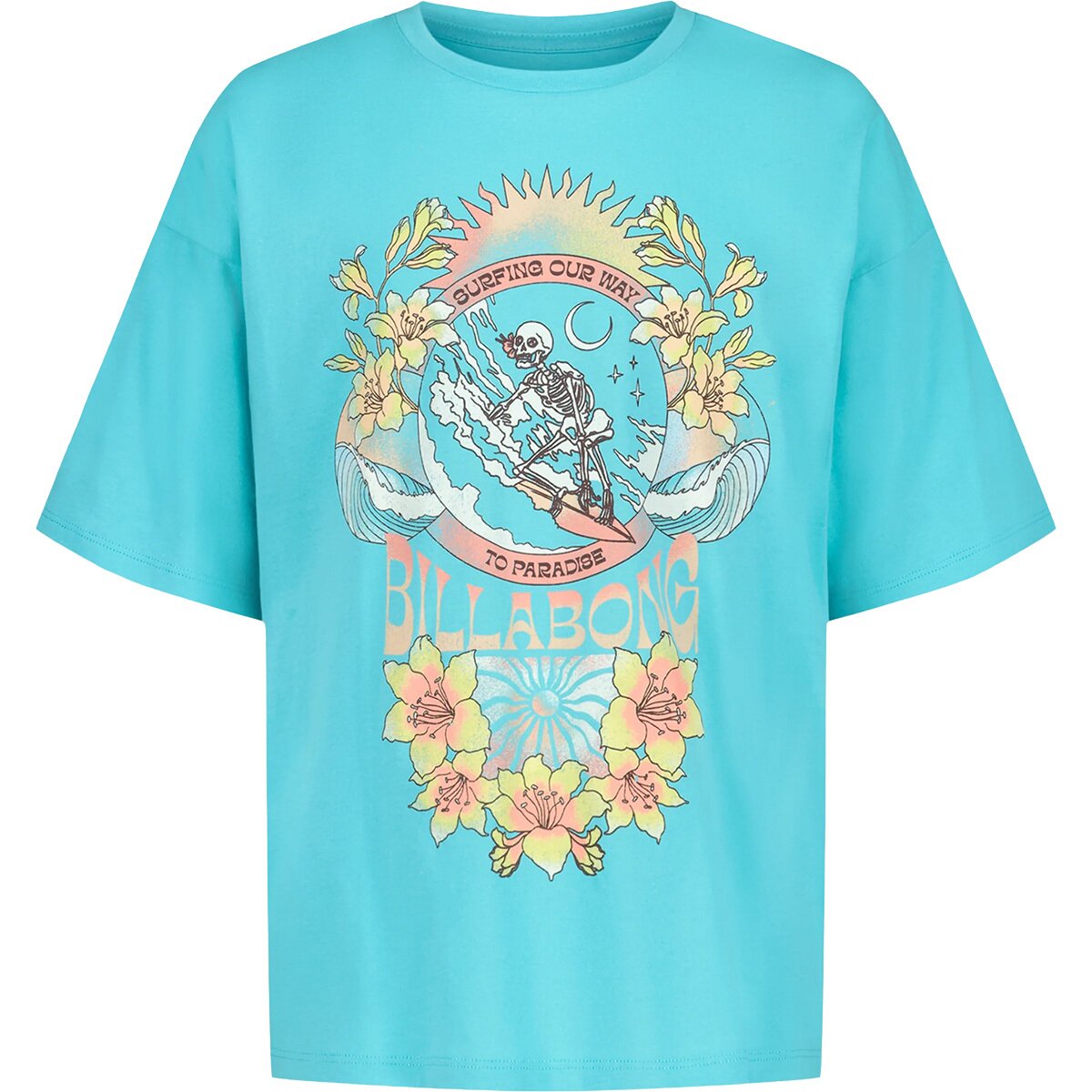 Image of Billabong Surfing Oversized T-Shirt - Girls' Ocean Eyes, S