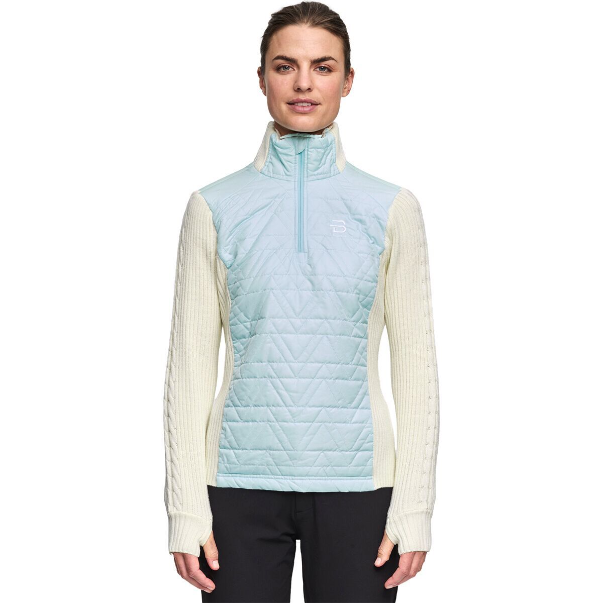 Bjorn Daehlie Comfy Sweater - Women's Iced Aqua, XL