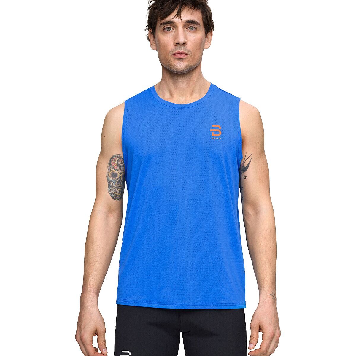 Bjorn Daehlie Gear Singlet Top - Men's Directory Blue, L