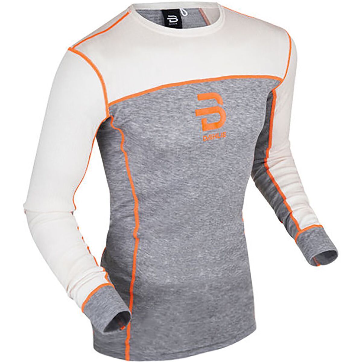 Bjorn Daehlie Performance Tech Top - Men's Light Grey Melange, L