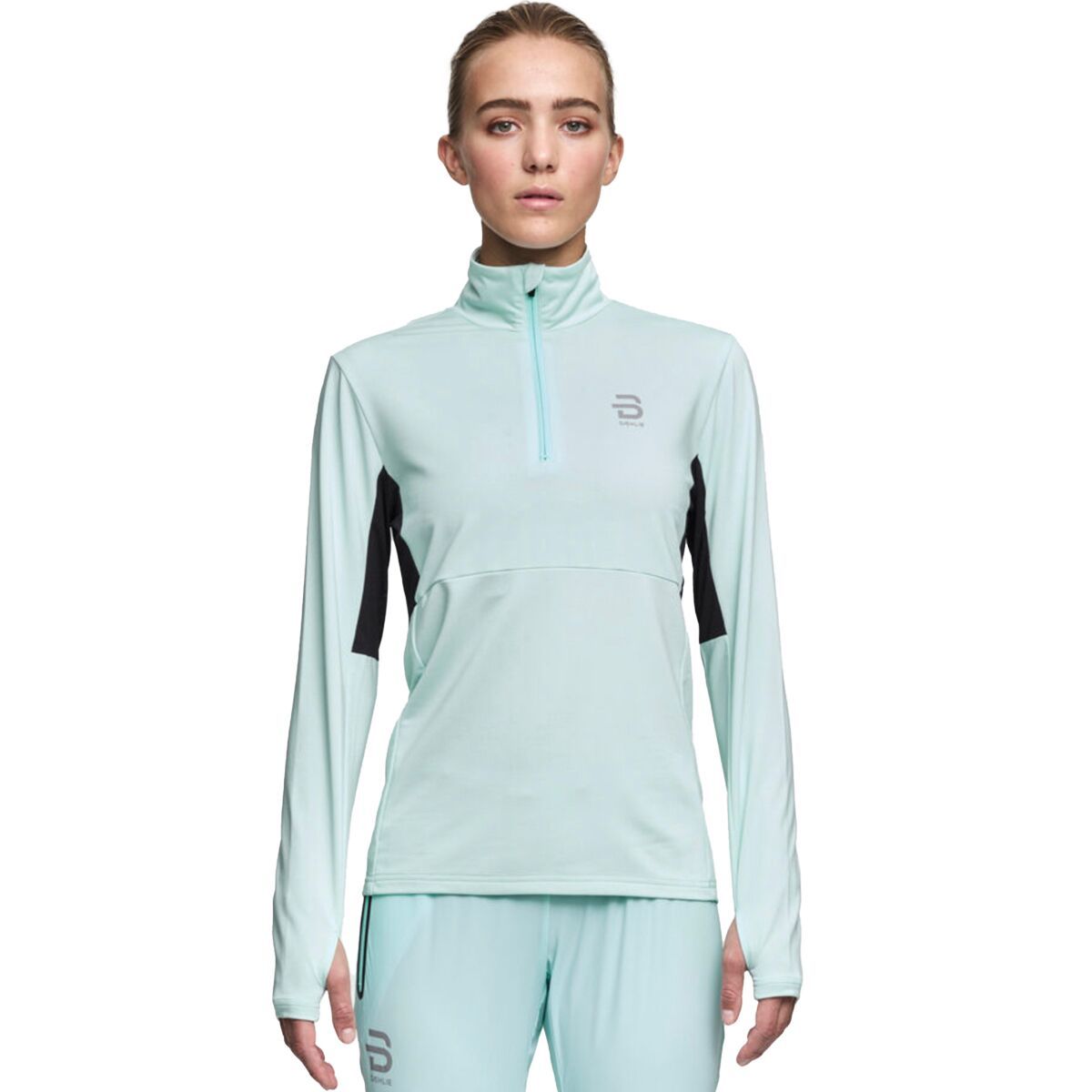 Bjorn Daehlie Run Long-Sleeve Shirt - Women's Iced Aqua, XS