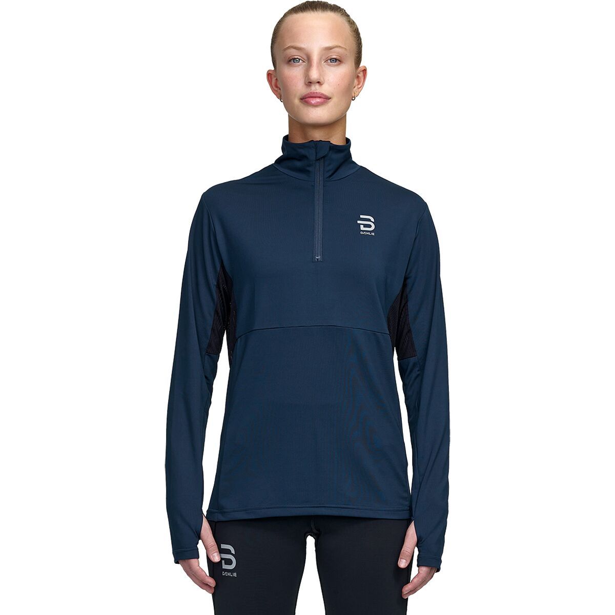 Bjorn Daehlie Run Long-Sleeve Shirt - Women's Navy, M