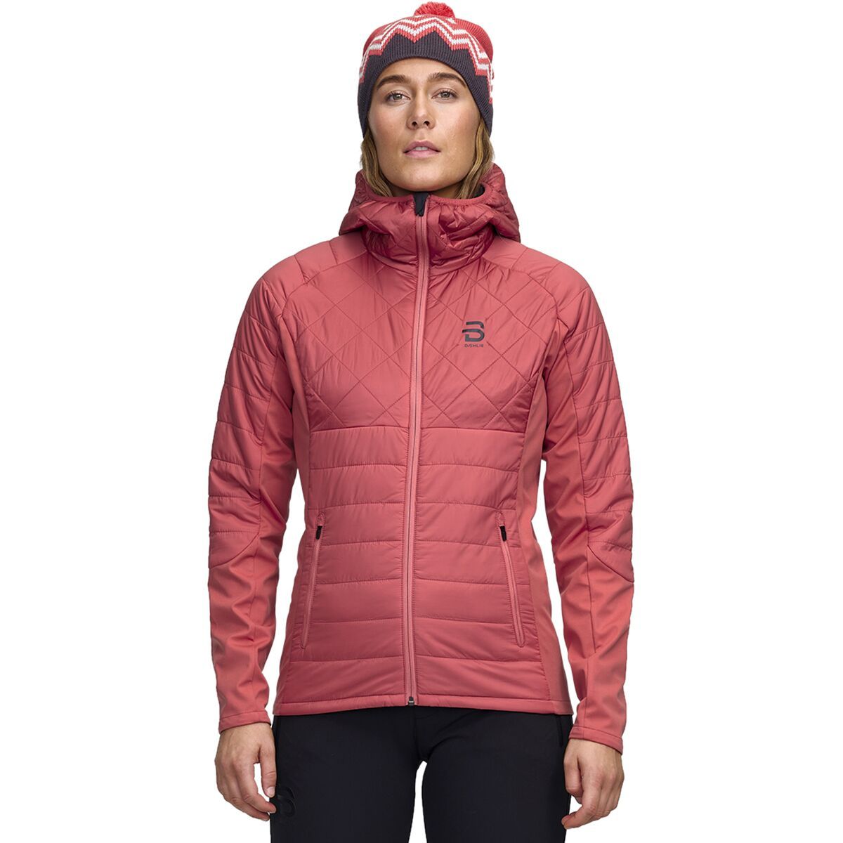 Image of Bjorn Daehlie Graphlite Jacket - Women's Dusty Red, L