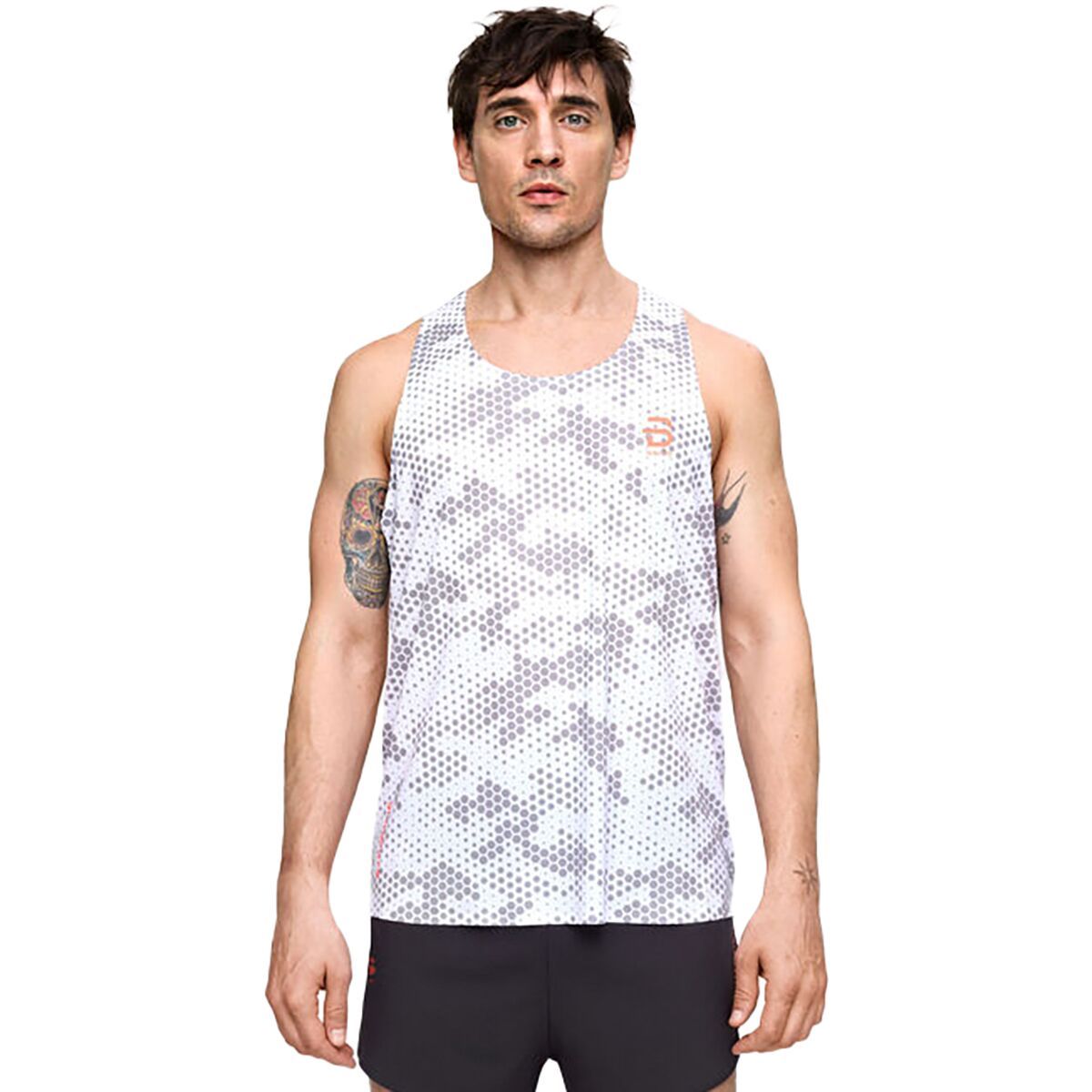 Bjorn Daehlie Elite Singlet Tank Top - Men's Brilliant White, M