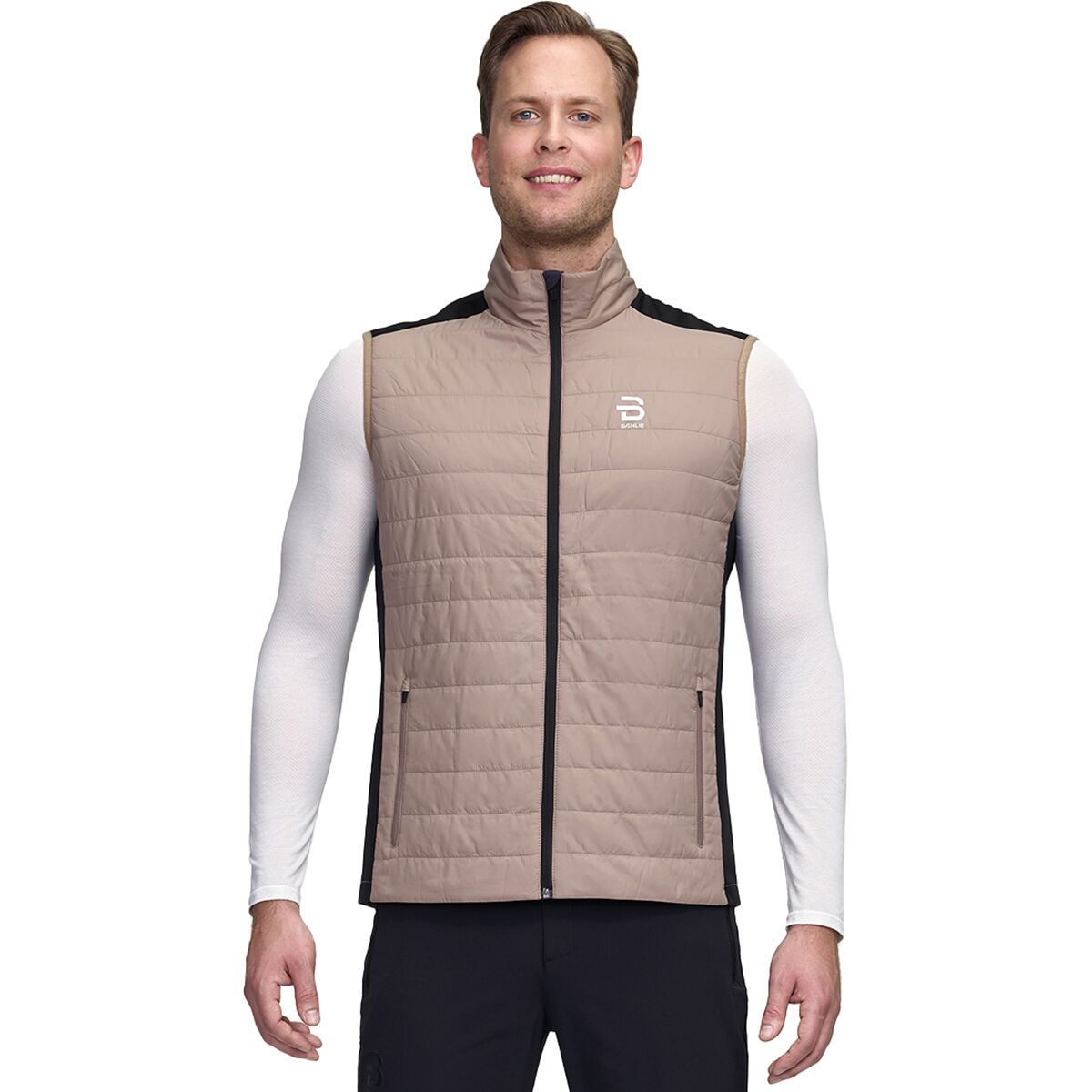 Image of Bjorn Daehlie Graphlite Vest - Men's Desert Taupe, L