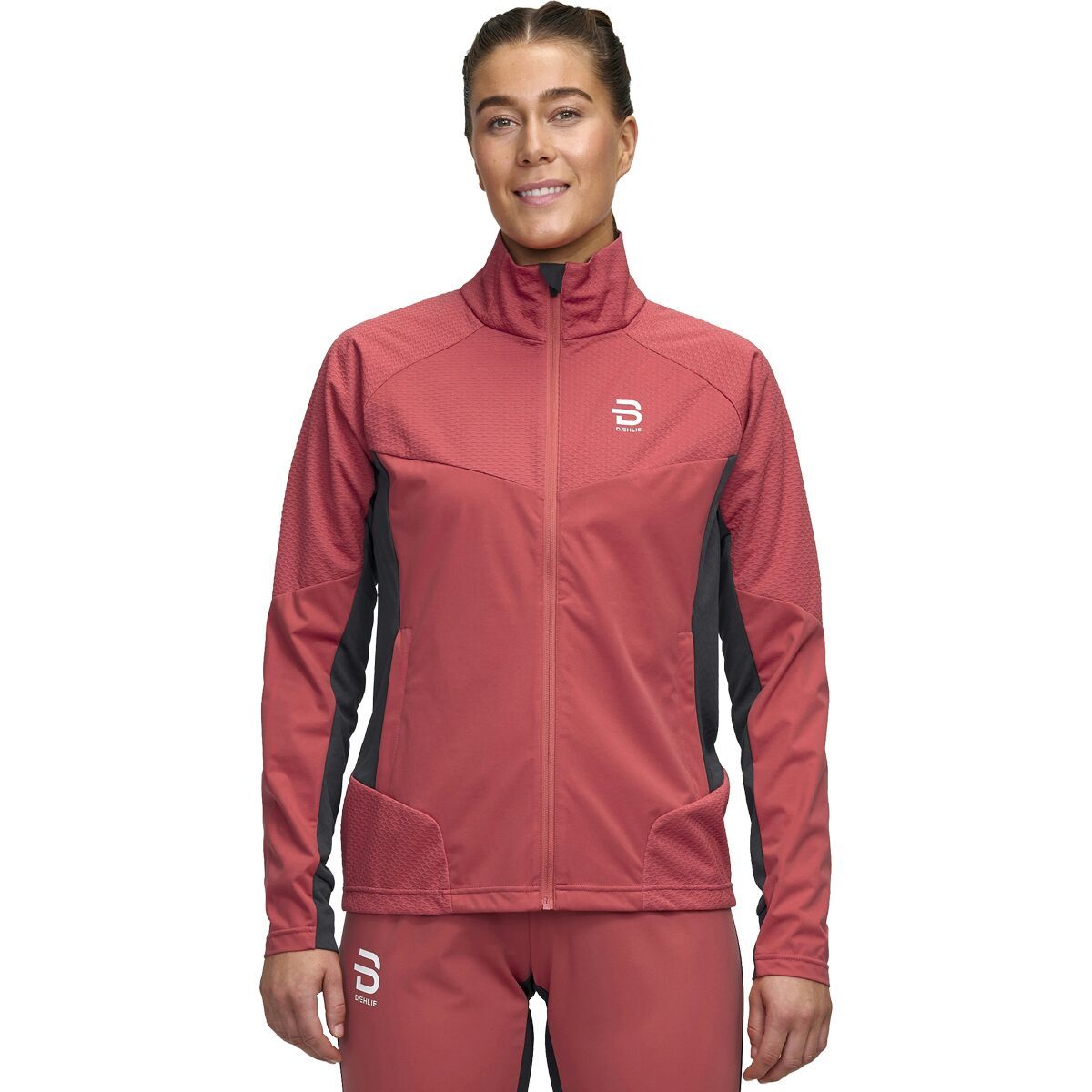 Bjorn Daehlie Rigid Jacket - Women's Dusty Red, M