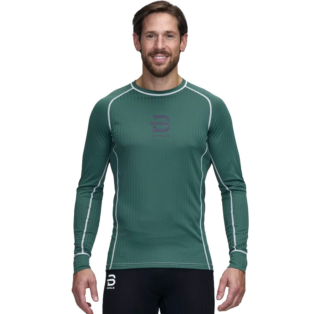 Bjorn Daehlie Endurance Tech Long-Sleeve Shirt - Men's Dark Forest, M
