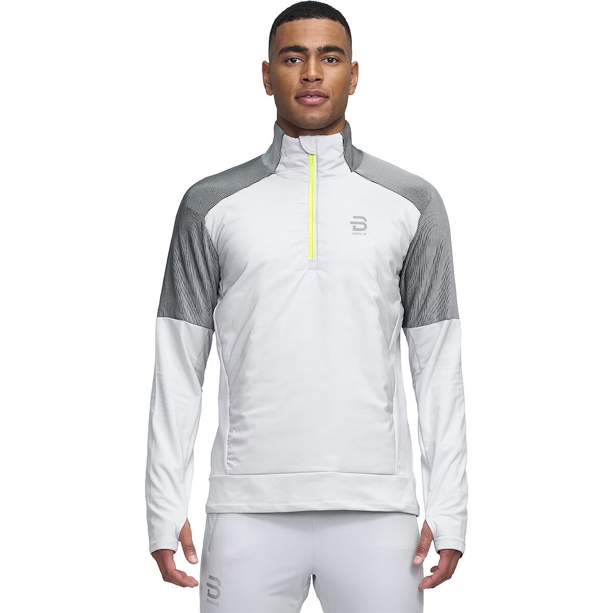 Bjorn Daehlie Protection Long-Sleeve Top - Men's Quiet Grey, S