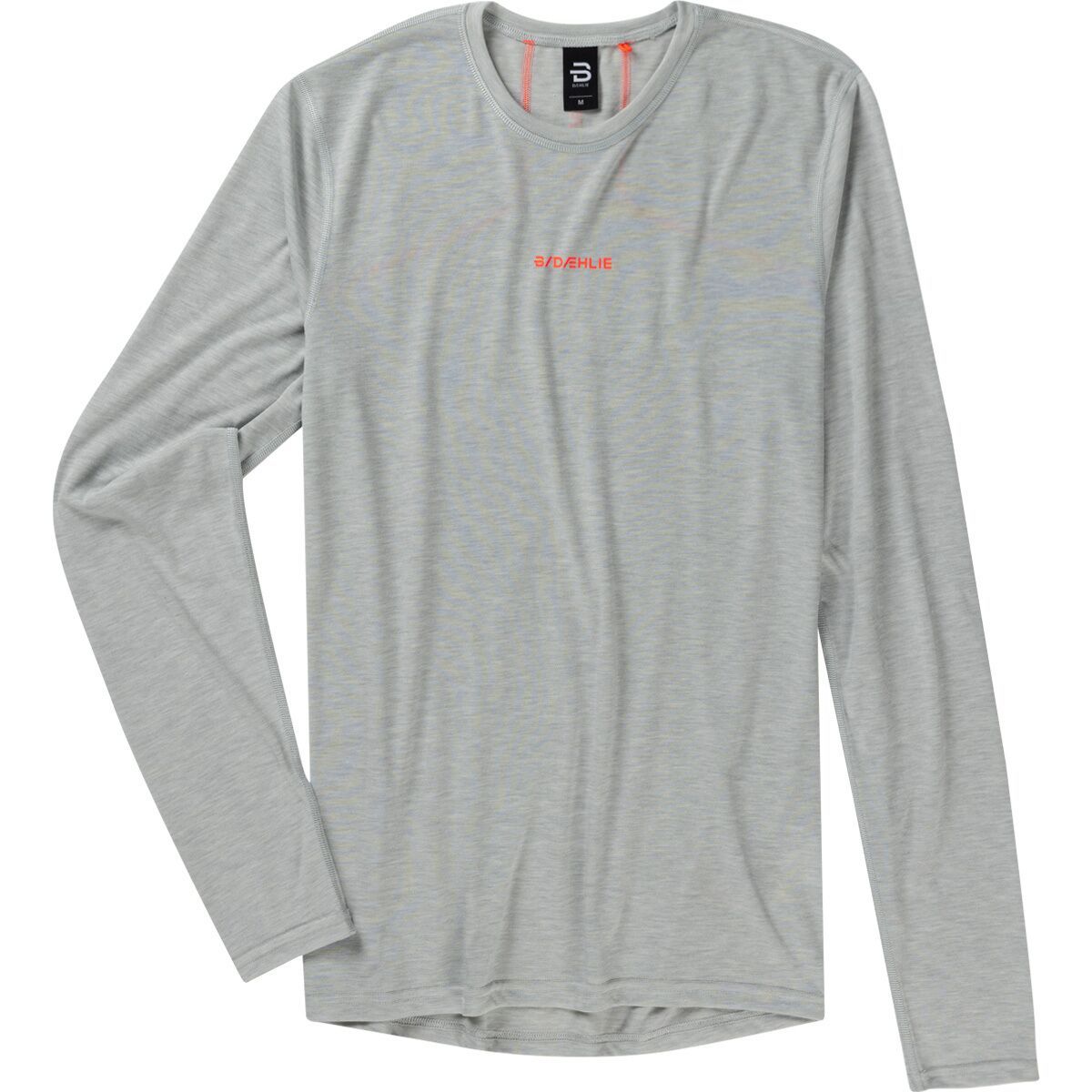 Image of Bjorn Daehlie Training Wool Mix Long-Sleeve Top - Men's Quiet Grey, L