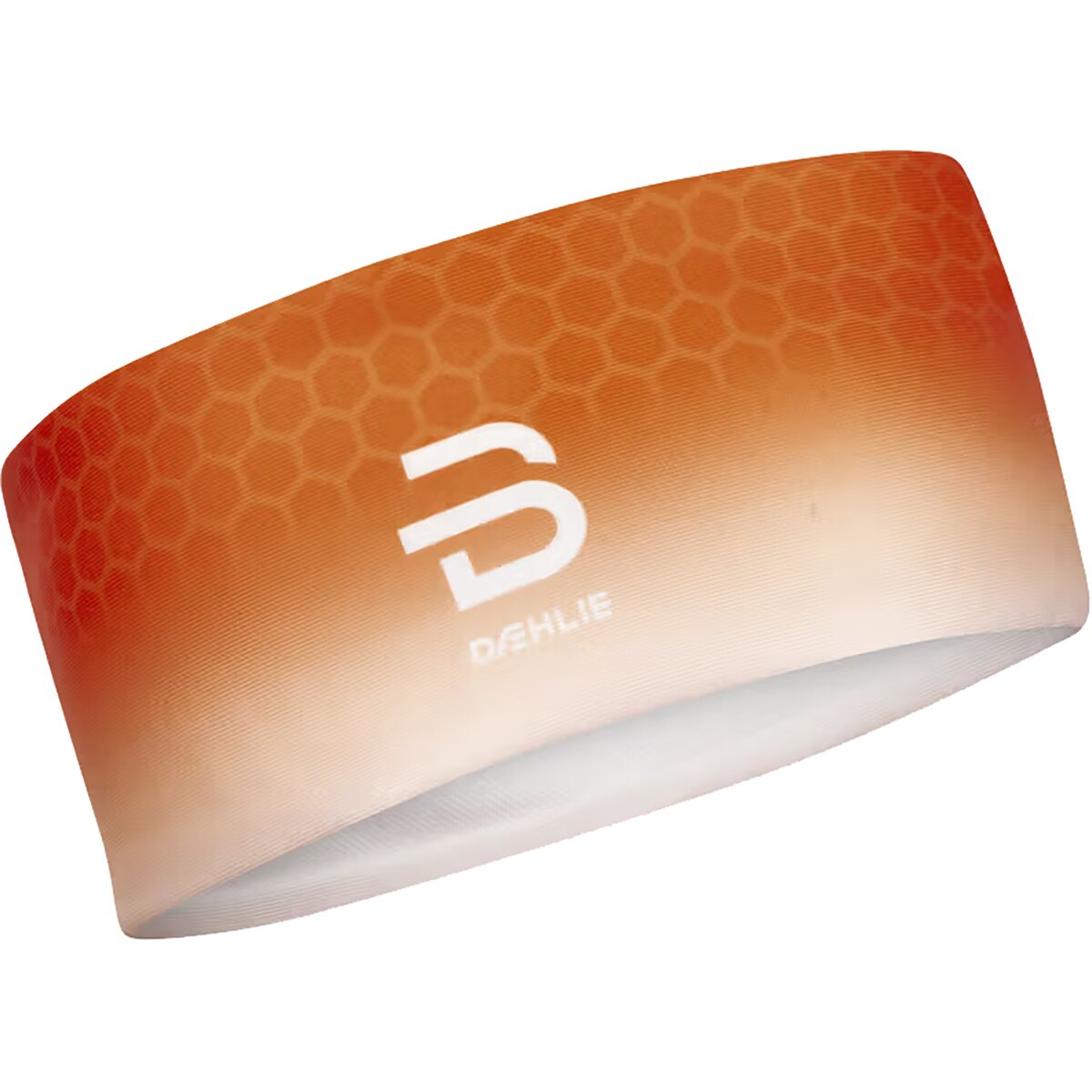 Image of Bjorn Daehlie Polyknit Print Headband Shocking Orange, One Size