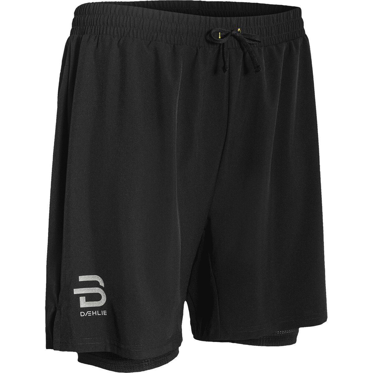 Image of Bjorn Daehlie Run 2-In-1 Short - Men's Black, XXL