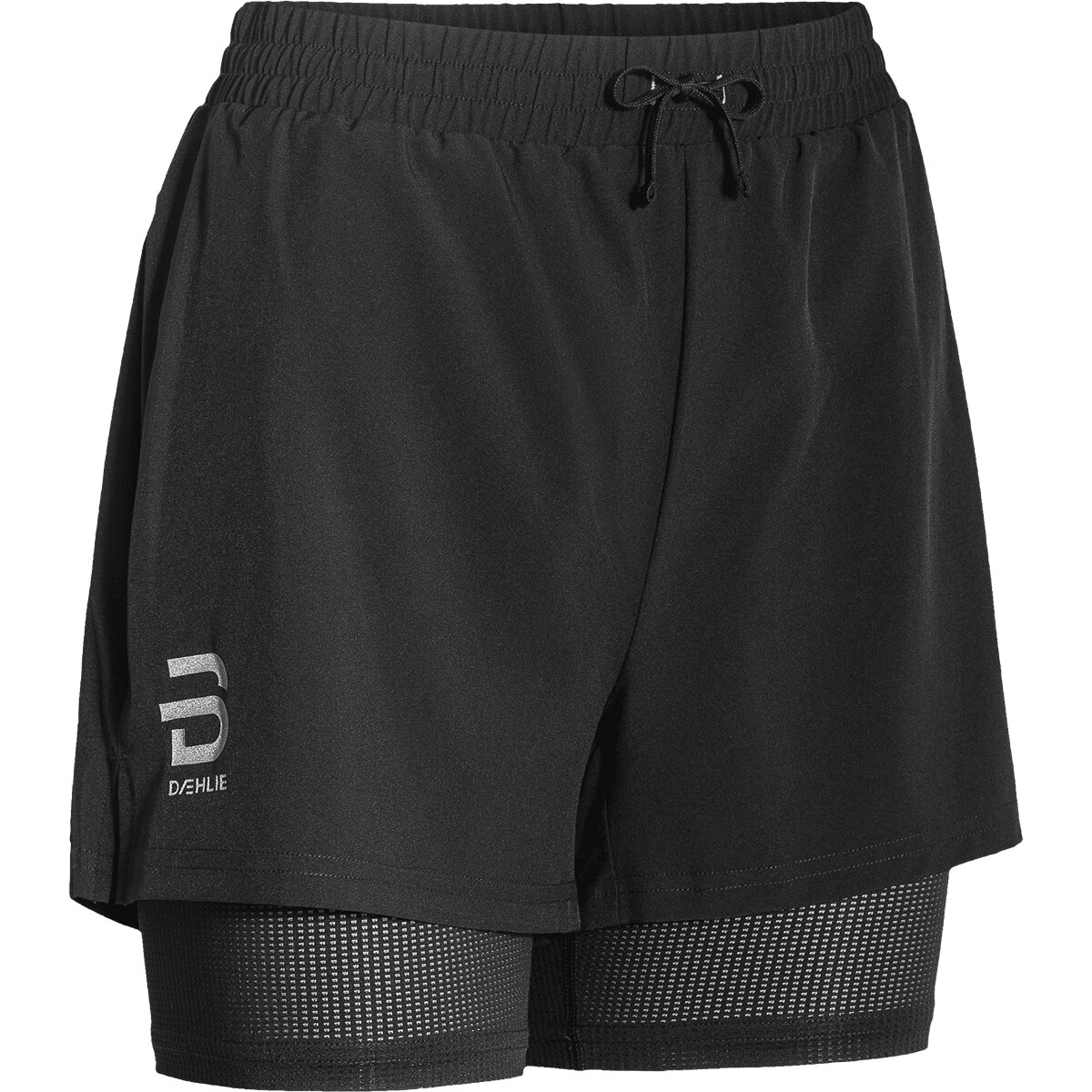 Image of Bjorn Daehlie Run 2-In-1 Short - Women's Black, XS