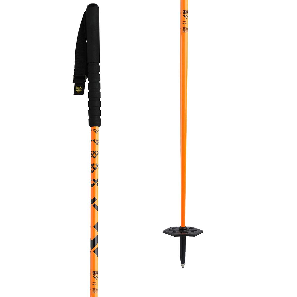 Image of Black Crows Oxus Ski Pole Orange, 120cm