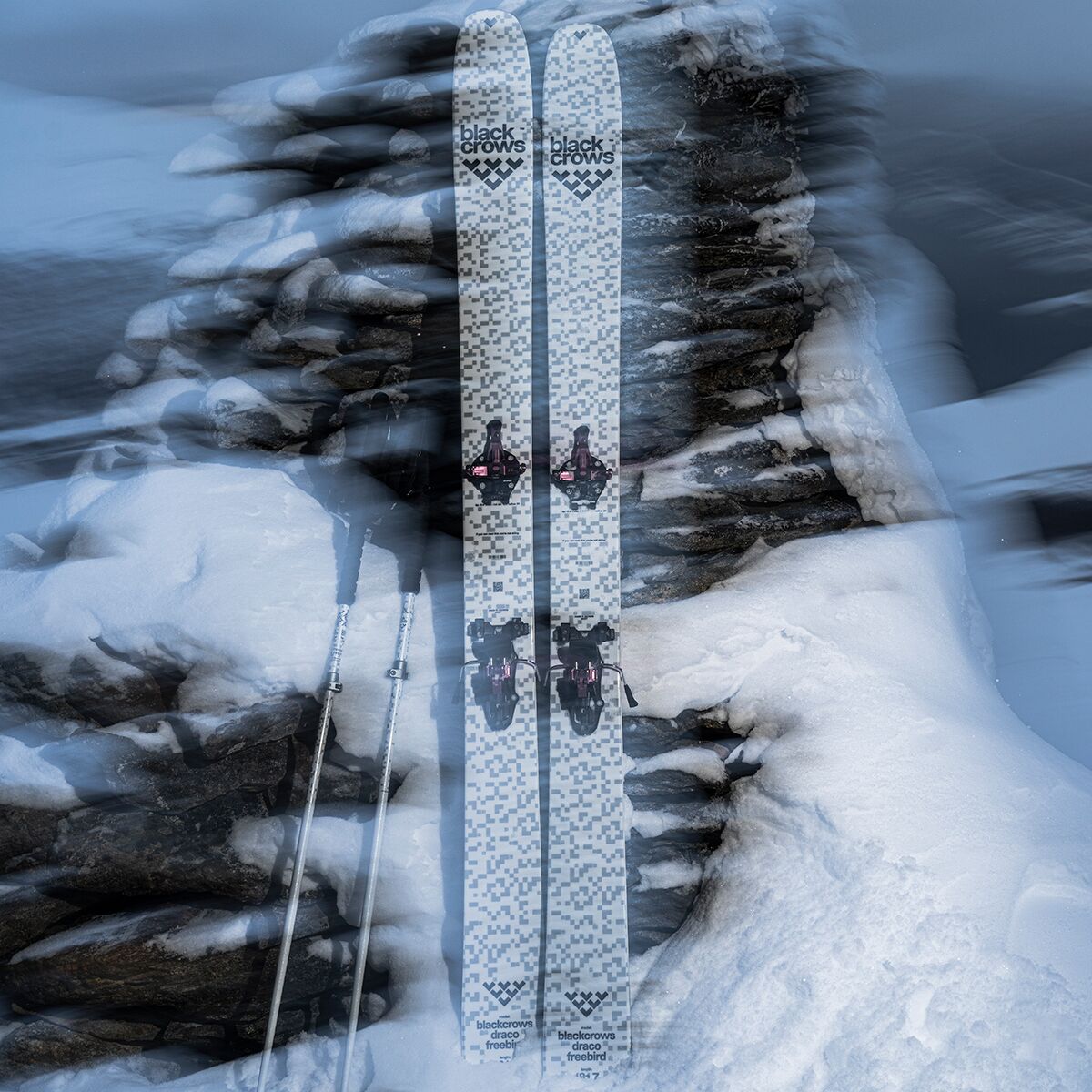 Black Crows Draco Ghost Resort Special Edition Ski - 2024 - Ski