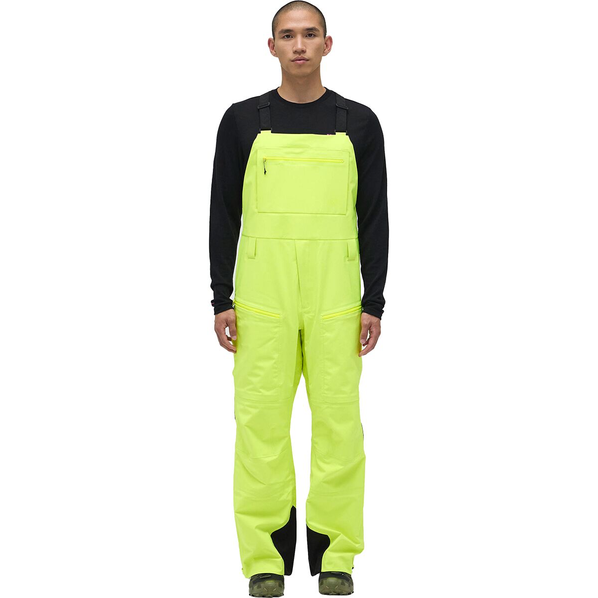 Image of Black Crows Crista 3L Bib Pant - Men's Neon Yellow, S