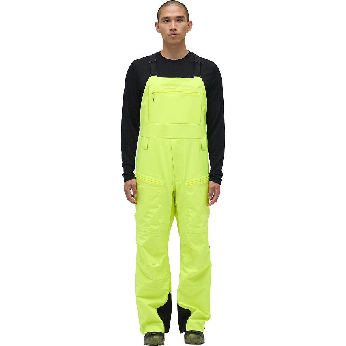 Image of Black Crows Crista 3L Bib Pant - Men's Neon Yellow, L