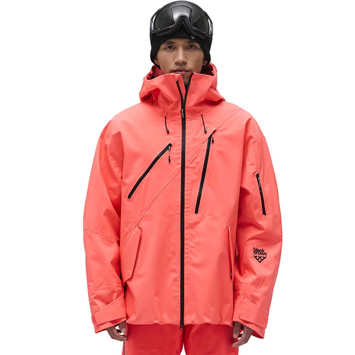 Image of Black Crows Stratus 3L Fishtail Jacket - Men's Neon Coral, M