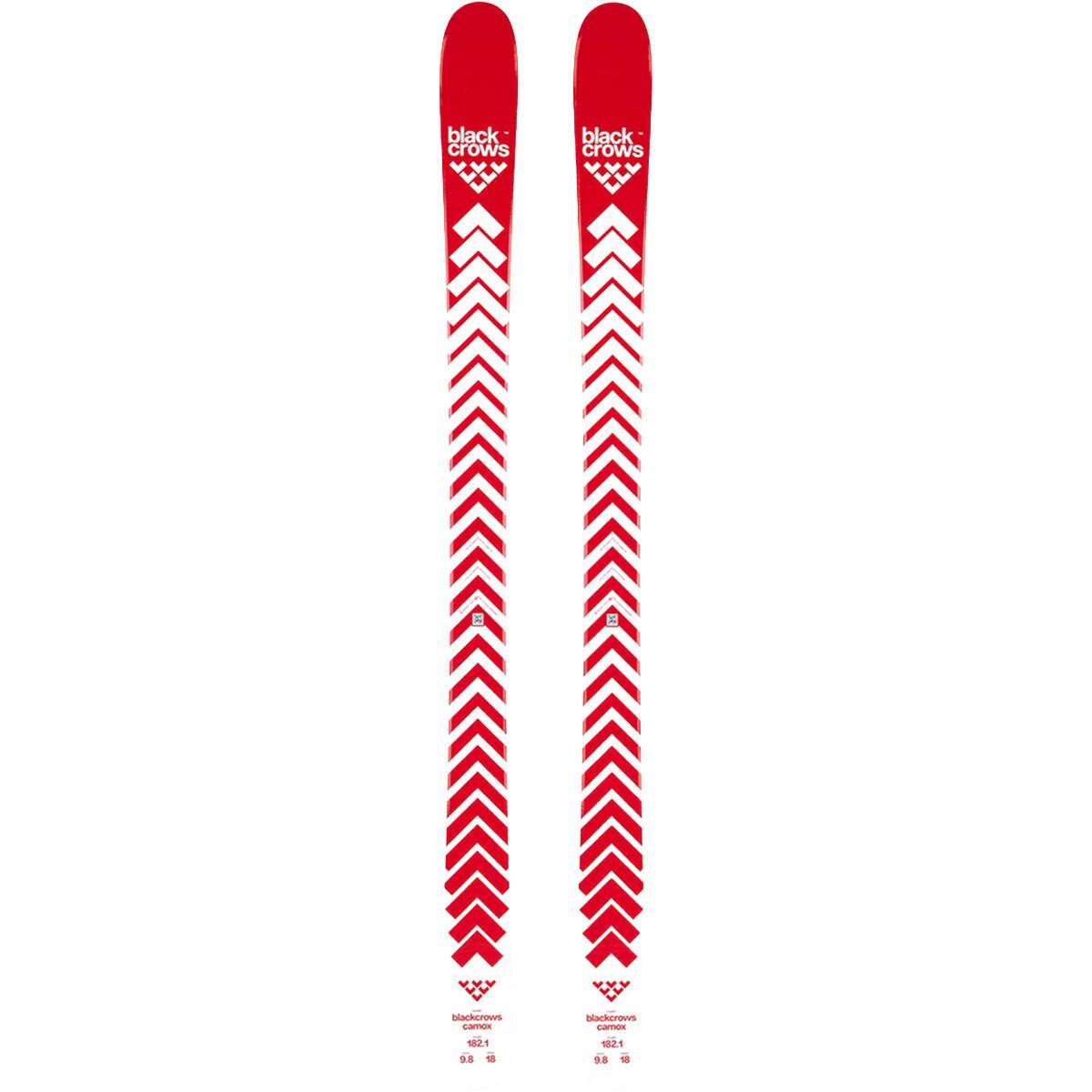 Image of Black Crows Camox Ski - 2026 Red, 182cm