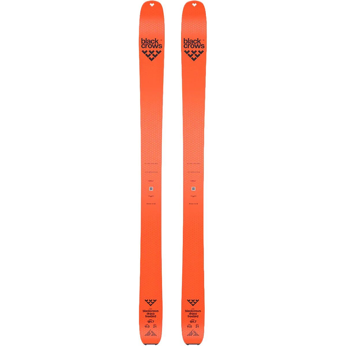 Image of Black Crows Draco Freebird Ski - 2026 Orange, 175cm