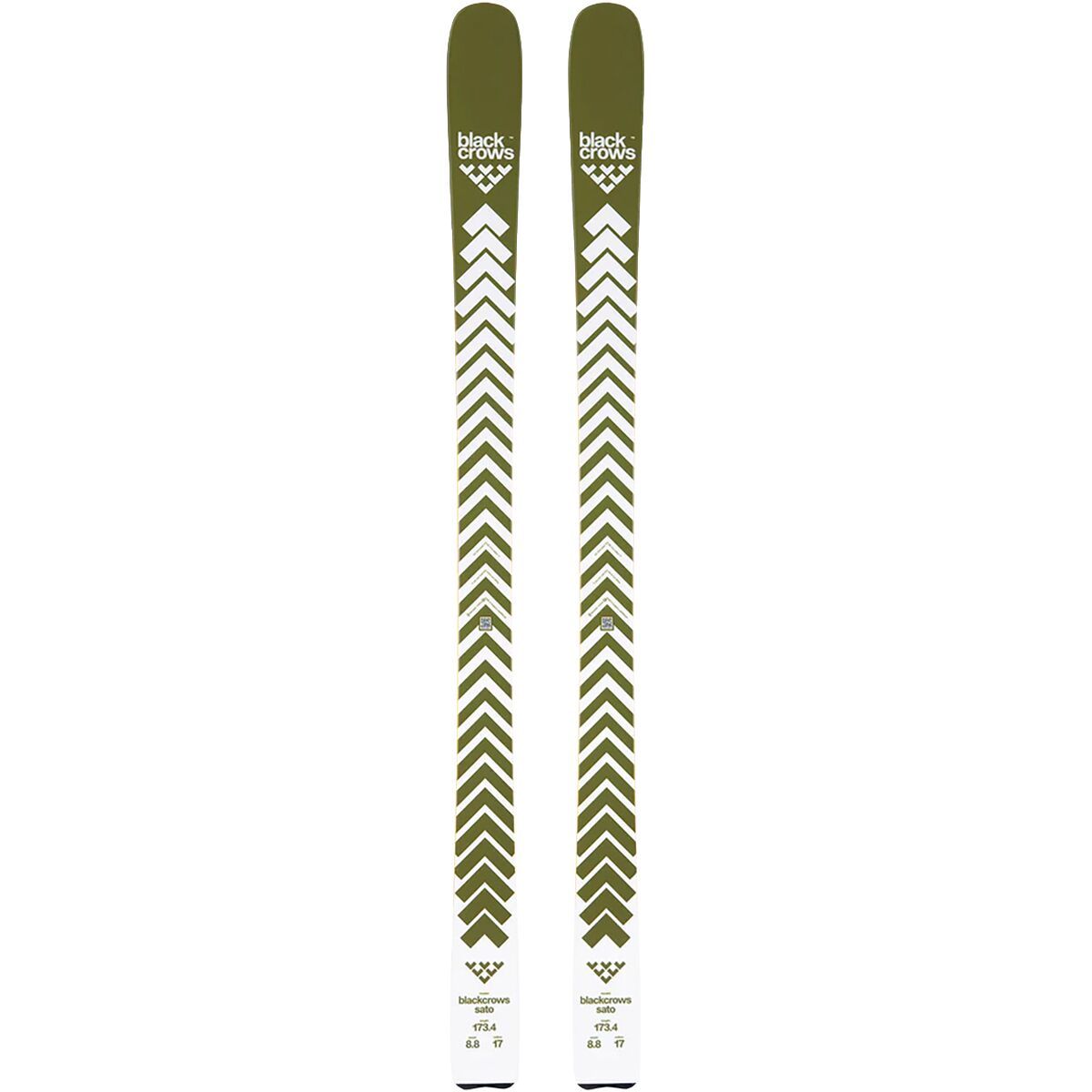 Image of Black Crows Sato Ski - 2026 Olive, 179cm