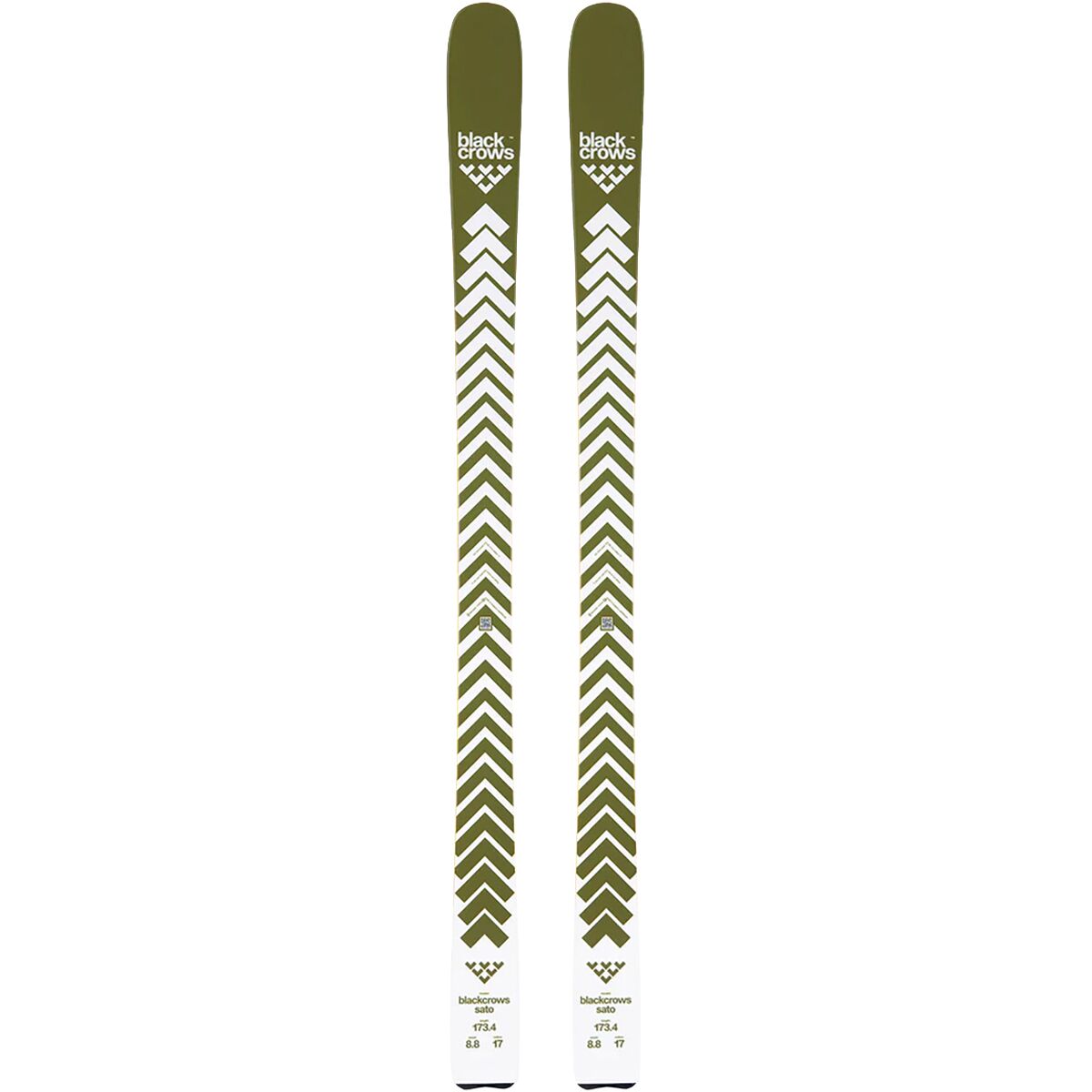 Image of Black Crows Sato Ski - 2027 Olive, 173cm