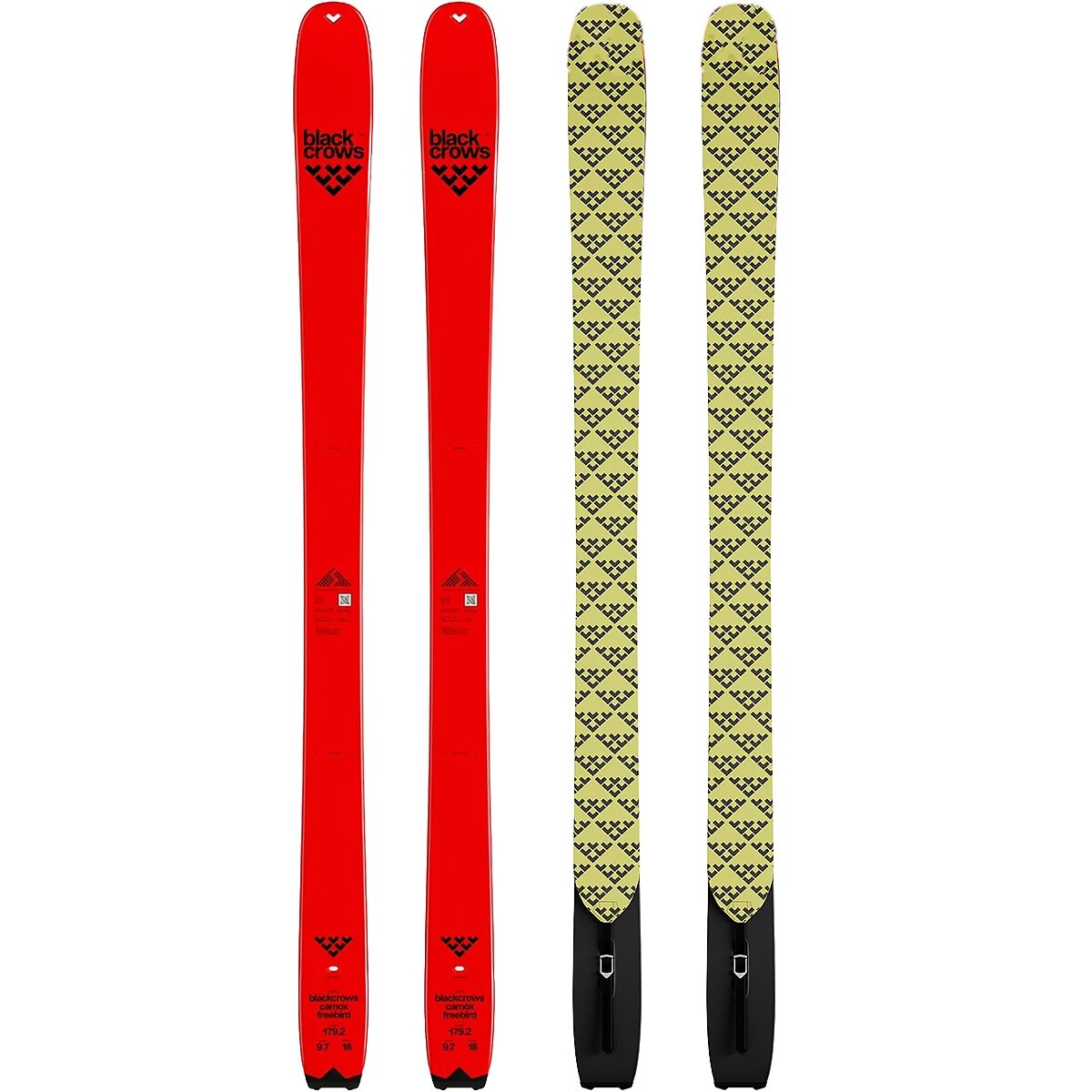 Image of Black Crows Camox Freebird Ski w/ Touring Skins - 2027 Red, 173cm