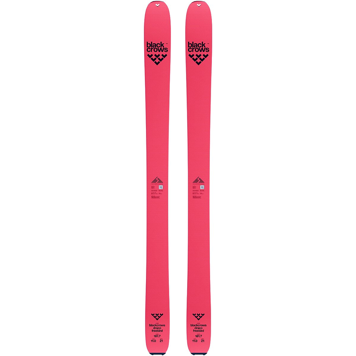 Image of Black Crows Draco Freebird Skis - 2027 Orange, 175cm