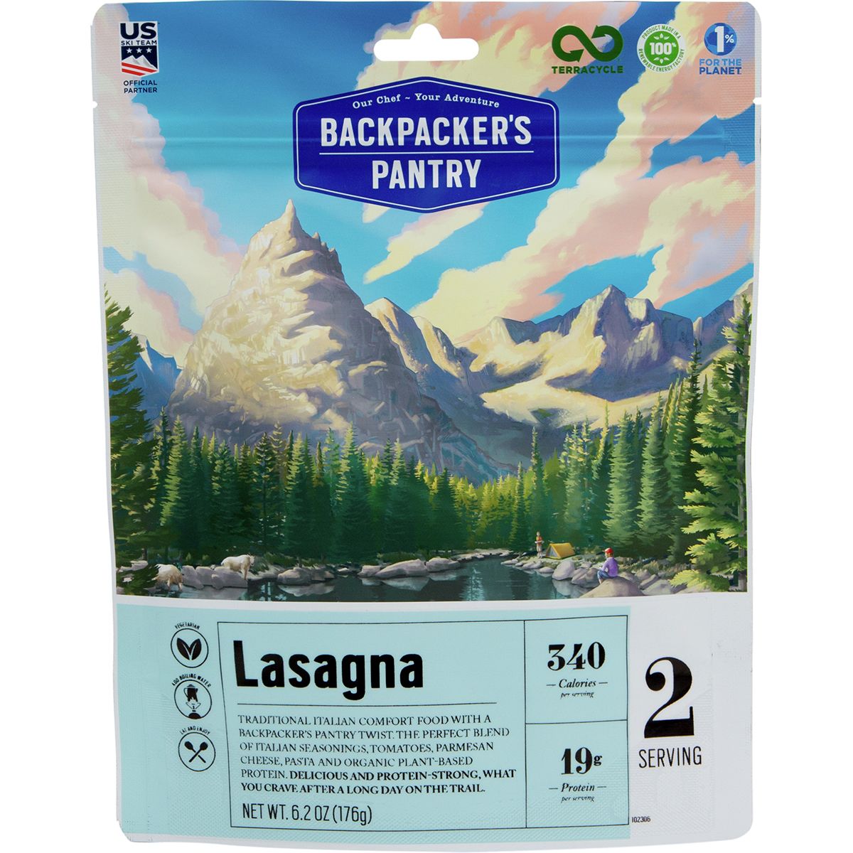 Backpacker's Pantry Lasagna One Color