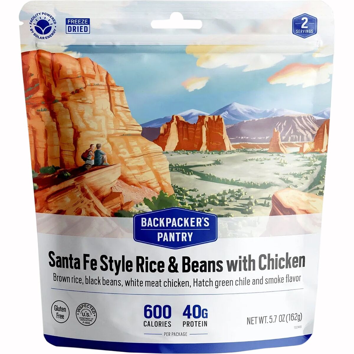 Backpacker's Pantry Santa Fe Rice & Beans with Chicken One Color